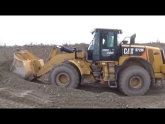 25 ton originele gebruikte wiellader Cat 972M tweedehands 972H gebruikte voorlader