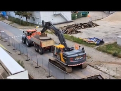 Gebruikte Volvo EC350DL graafmachine Op de verkoop Ondergrondse mijnbouw graafmachine